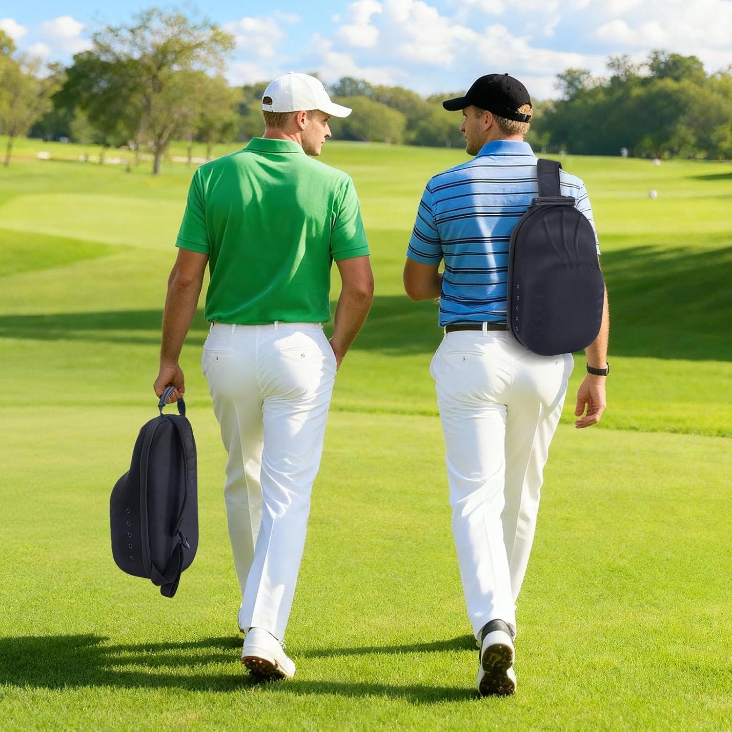 image:imageProCase Hard Hat Travel Case for Baseball Caps NoCrush Case Holds Up to 78 Hats Adjustable Interior with Shoulder Strap for Travel Hat Organizer Ball Caps Holder BlackBlack
