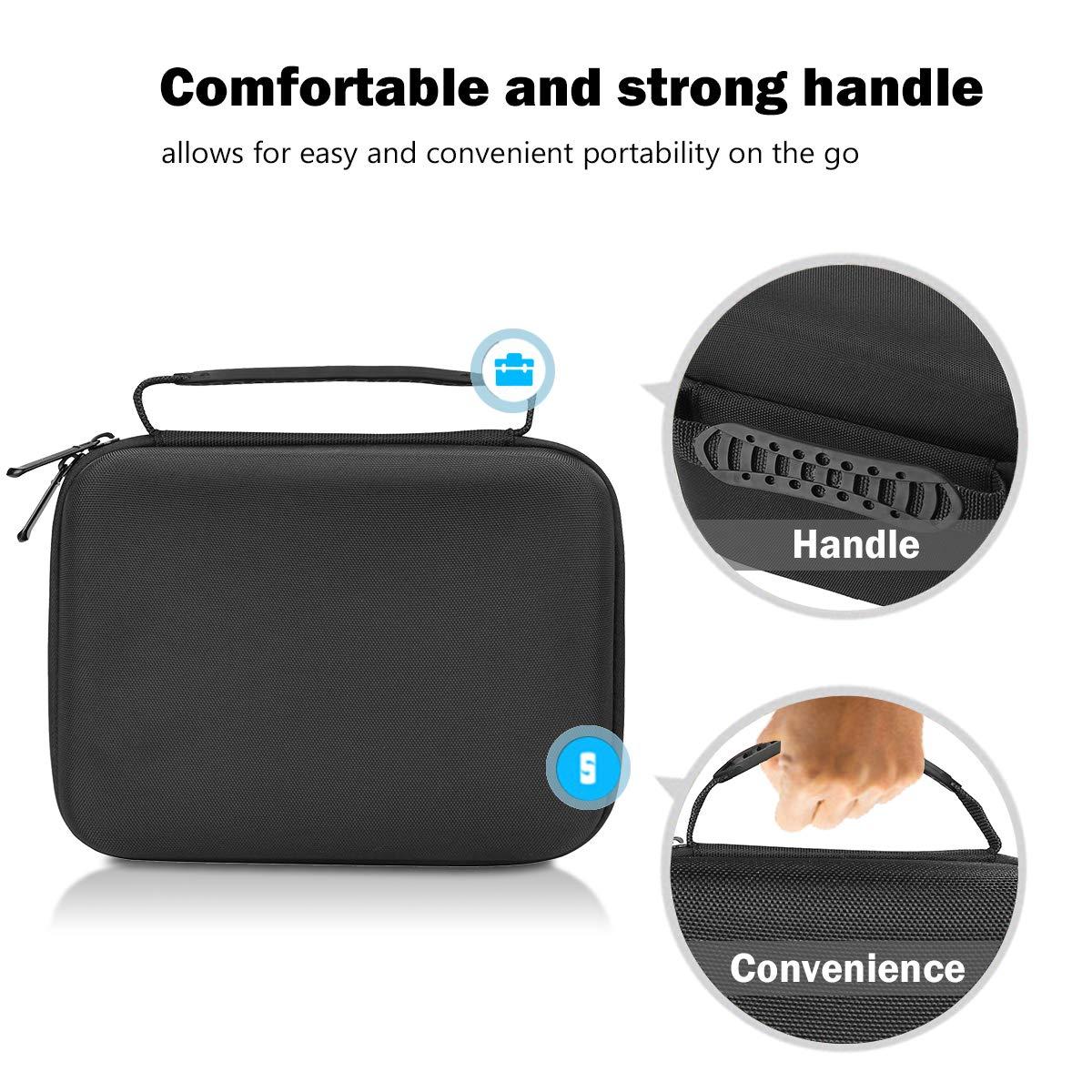 image:imageProCase Hard Travel Case for Norelco Multigroom Series 3000 5000 7000 MG3750 MG575049 MG775049 Mens Electric Trimmer Shaver and Attachments Black