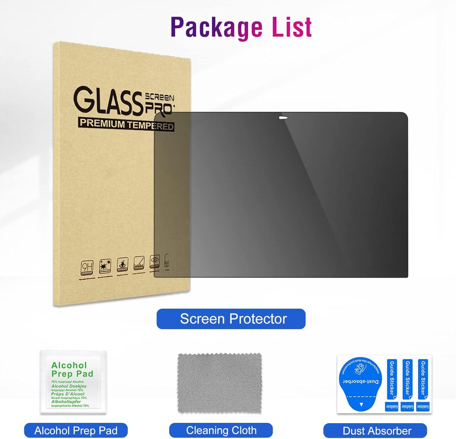 image:imageProCase Privacy Screen Protector AntiSpy Tempered Glass Tinted Screen Film Guard for MacBook Air 13 2020 2019 2018 MacBook Pro 13 2022 2020 2019 2018 2017 2016