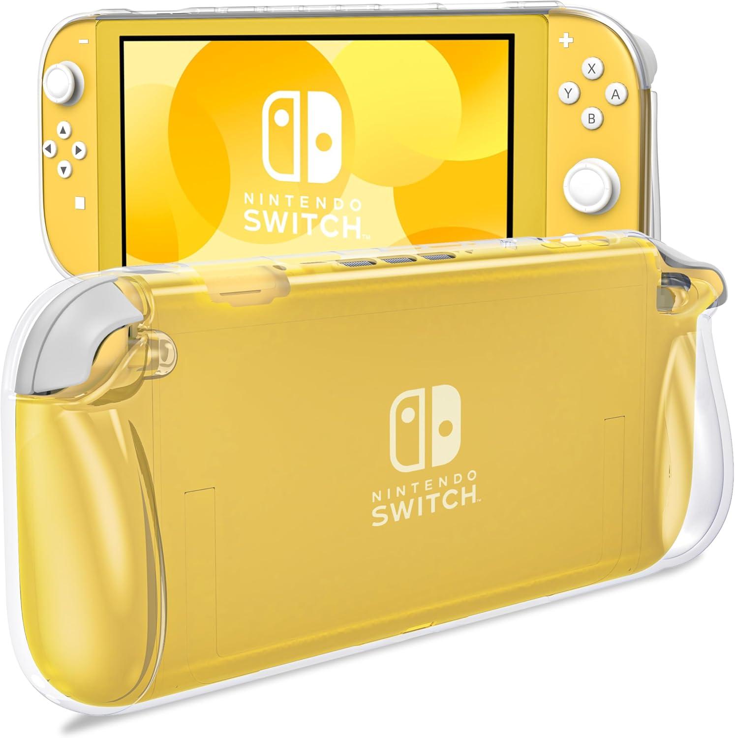 image:imageProCase Protective Cover for Nintendo Switch 2 2025 Case with Ergonomic Grip Shell for Switch 2 Soft TPU Protector Accessories AntiScratch Easy to Install Transparent PinkClear