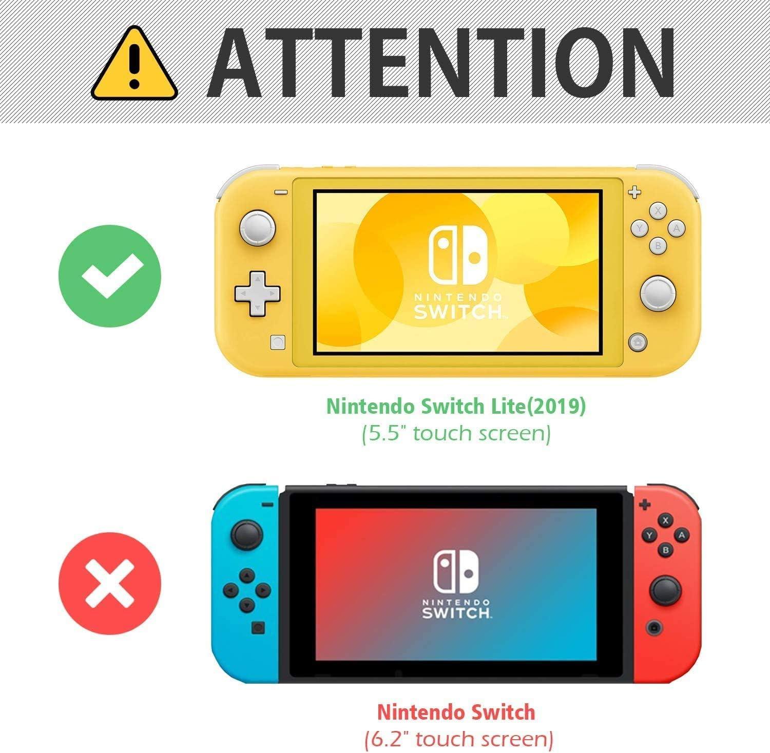 image:imageProCase Protective Cover for Nintendo Switch 2 2025 Case with Ergonomic Grip Shell for Switch 2 Soft TPU Protector Accessories AntiScratch Easy to Install Transparent PinkClear