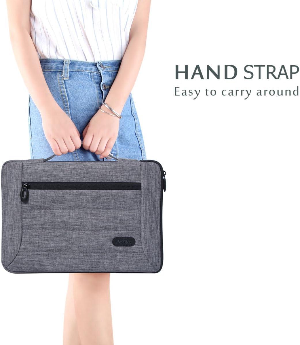image:imageProCase Tablet Laptop Bag Sleeve Case Cover with Size Zipper Protective Sleeve Bag for Tablet Laptop Ultrabook Notebook MacBookGray