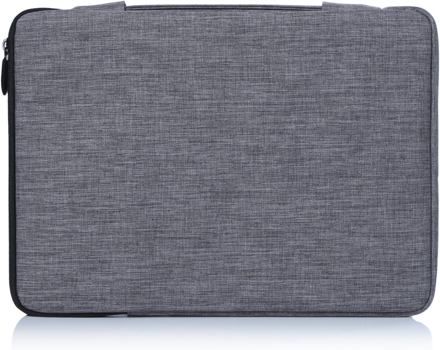 image:imageProCase Tablet Laptop Bag Sleeve Case Cover with Size Zipper Protective Sleeve Bag for Tablet Laptop Ultrabook Notebook MacBookGray