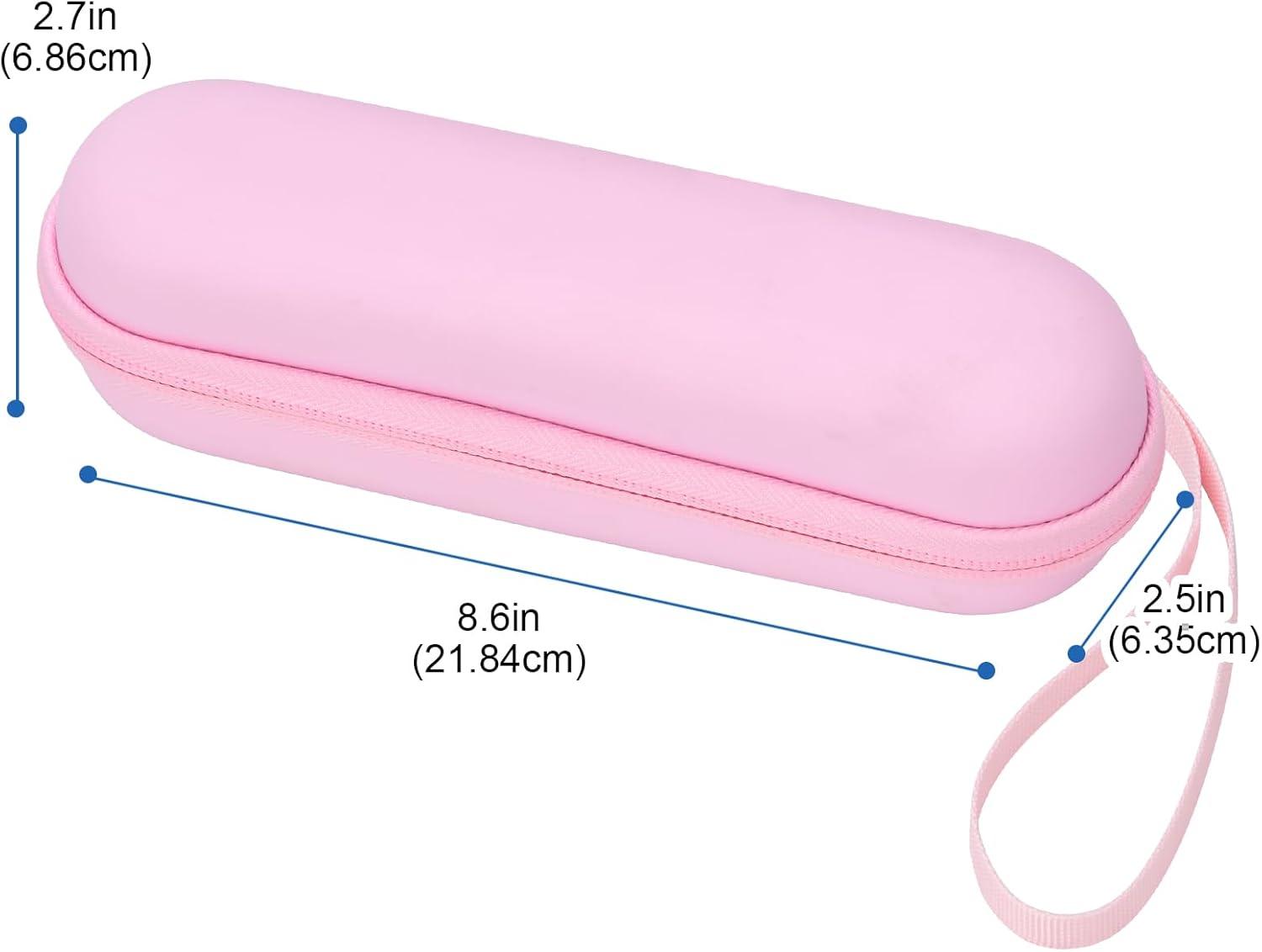 image:imageProCase Travel Case for OralBOralB Pro SmartseriesIO Serie Sonicare Protective Clean Electric Toothbrush Hard EVA Case Cover Storage Bag Holder with Mesh Pocket for Accessories NavyPink