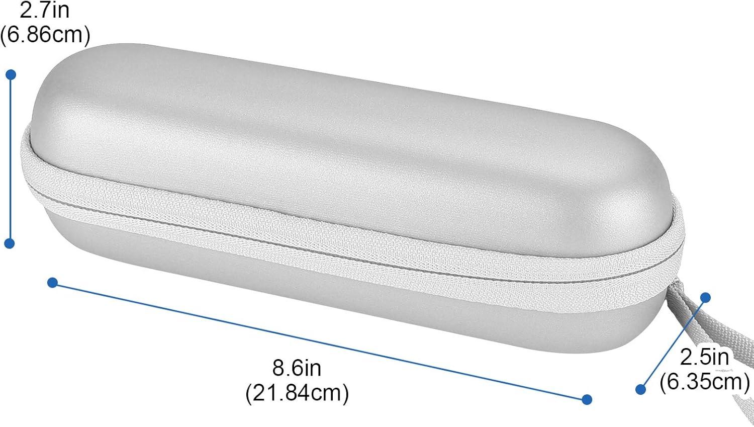 image:imageProCase Travel Case for OralBOralB Pro SmartseriesIO Serie Sonicare Protective Clean Electric Toothbrush Hard EVA Case Cover Storage Bag Holder with Mesh Pocket for Accessories NavySilver