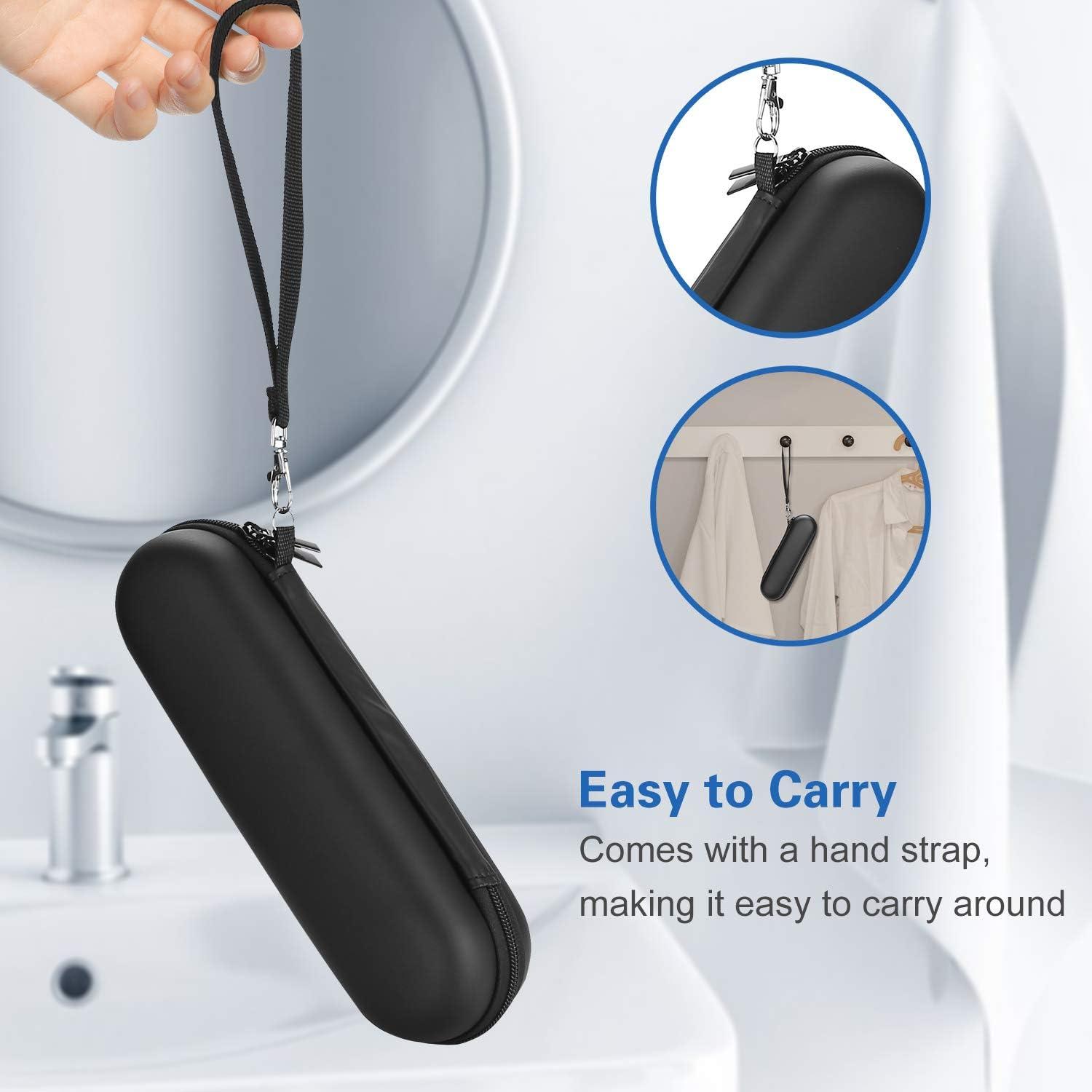 image:imageProCase Travel Case for OralBOralB Pro SmartseriesIO Serie Sonicare Protective Clean Electric Toothbrush Hard EVA Case Cover Storage Bag Holder with Mesh Pocket for Accessories NavyBlack