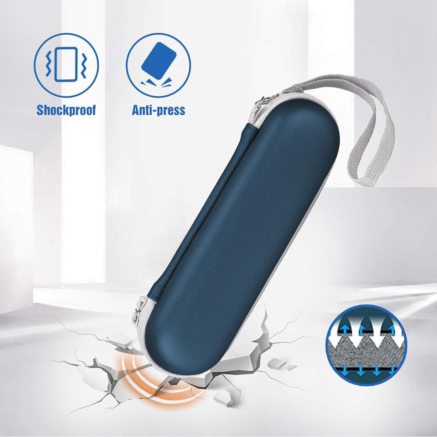 image:imageProCase Travel Case for OralBOralB Pro SmartseriesIO Serie Sonicare Protective Clean Electric Toothbrush Hard EVA Case Cover Storage Bag Holder with Mesh Pocket for Accessories NavyNavy