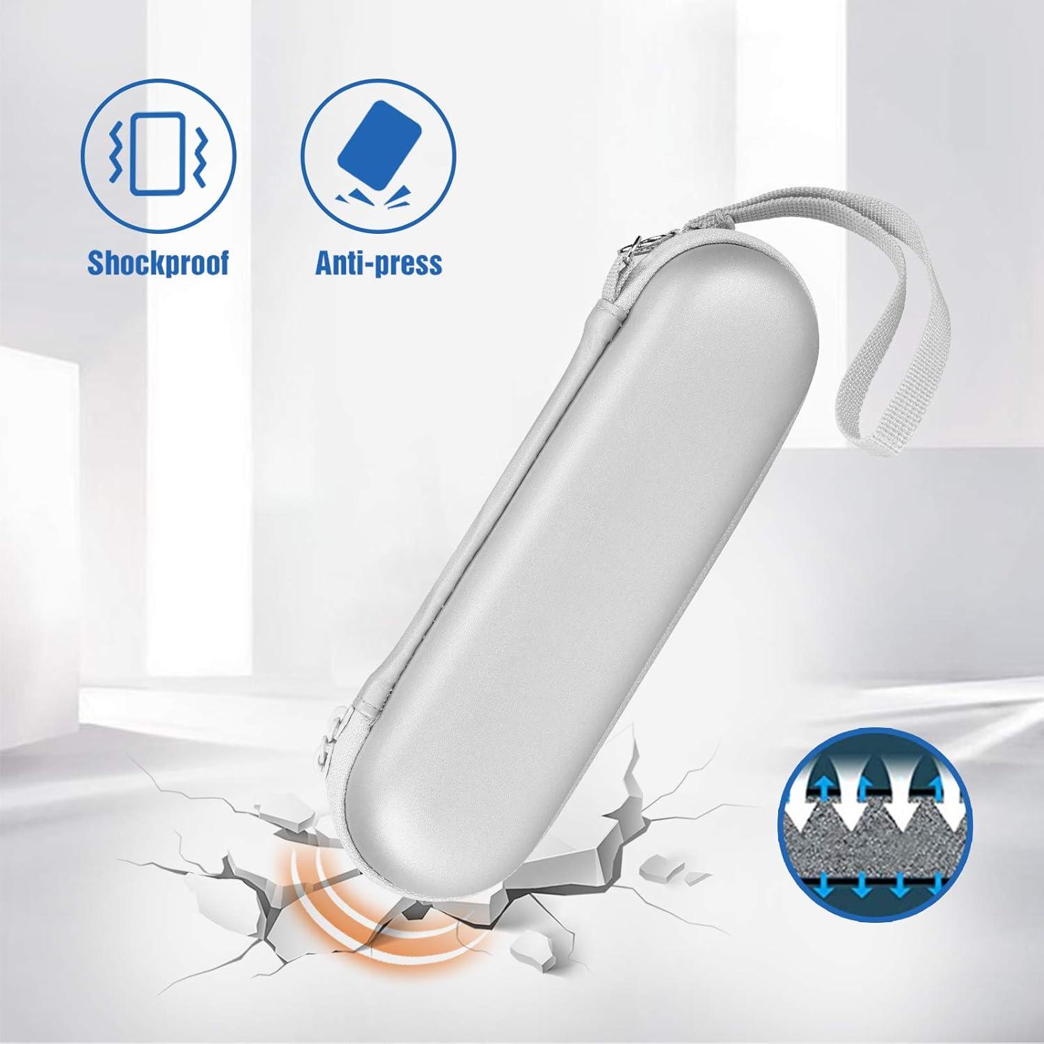 image:imageProCase Travel Case for OralBOralB Pro SmartseriesIO Serie Sonicare Protective Clean Electric Toothbrush Hard EVA Case Cover Storage Bag Holder with Mesh Pocket for Accessories NavySilver