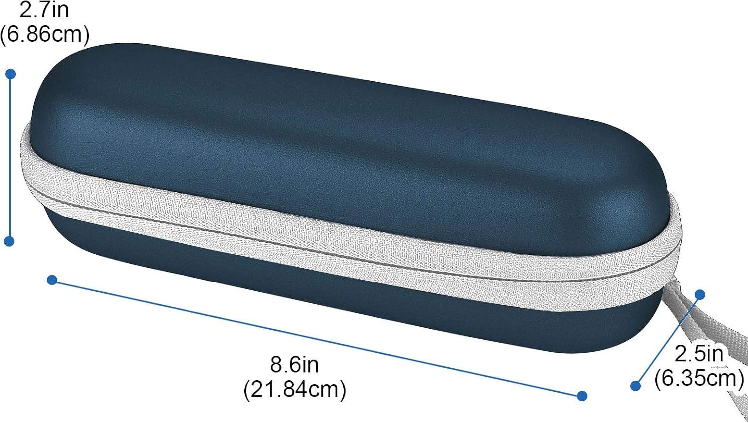 image:imageProCase Travel Case for OralBOralB Pro SmartseriesIO Serie Sonicare Protective Clean Electric Toothbrush Hard EVA Case Cover Storage Bag Holder with Mesh Pocket for Accessories NavyNavy