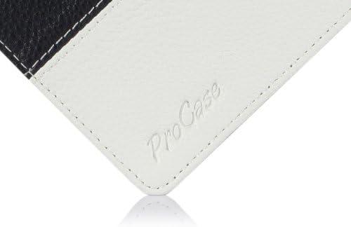 image:imageProCase for Microsoft Surface 3 Case Premium Folio Cover for Microsoft Surface 3 1082015 Release Builtin Stand with Multiple Viewing Angles Exclusive for Surface 3 108 inch WhiteBlack