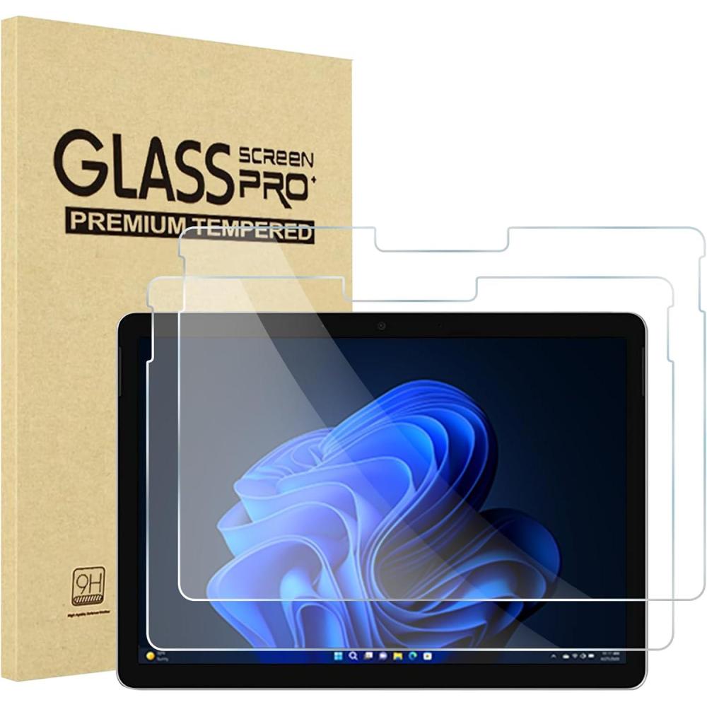 image:imageProCase 2 Pack Surface Go 4 2023 Go 3 2021 Surface Go 2 105 2020 Surface Go 10 2018 Screen Protector Tempered Glass Screen Film Guard for Surface Go 4321 Clear