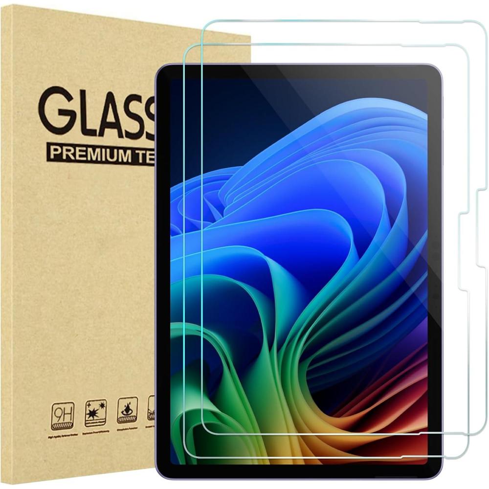 image:imageProCase 2 Pack Tempered Glass Screen Protector for Surface Pro 1110 2024 Pro 9 2022 Pro 8 2021 Pro X 13 inch 9H Ultra Thin Screen Film Guard for 13 Surface Pro 11 10 9 8 Pro X12 Surface Pro 12 2025