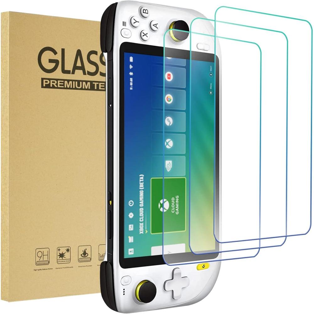 image:imageProCase 3 Pack Upgraded Screen Protectors for Logitech G Cloud Gaming Handheld HD Clear Tempered Glass Film Guard AntiScratch Rounded Edge Screen Protector for 7inch Logitech G Cloud 2022