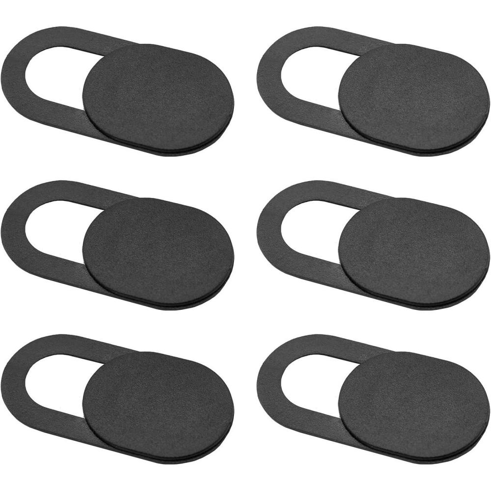 image:imageProCase 6 Pack Webcam Cover Slide for Laptop Phone Ultra Thin Flexible Slide Camera Blocker Privacy Security Cover for MacBook Air Pro iMac iPad iPhone Echo PS4 Tablet PC Computer Black