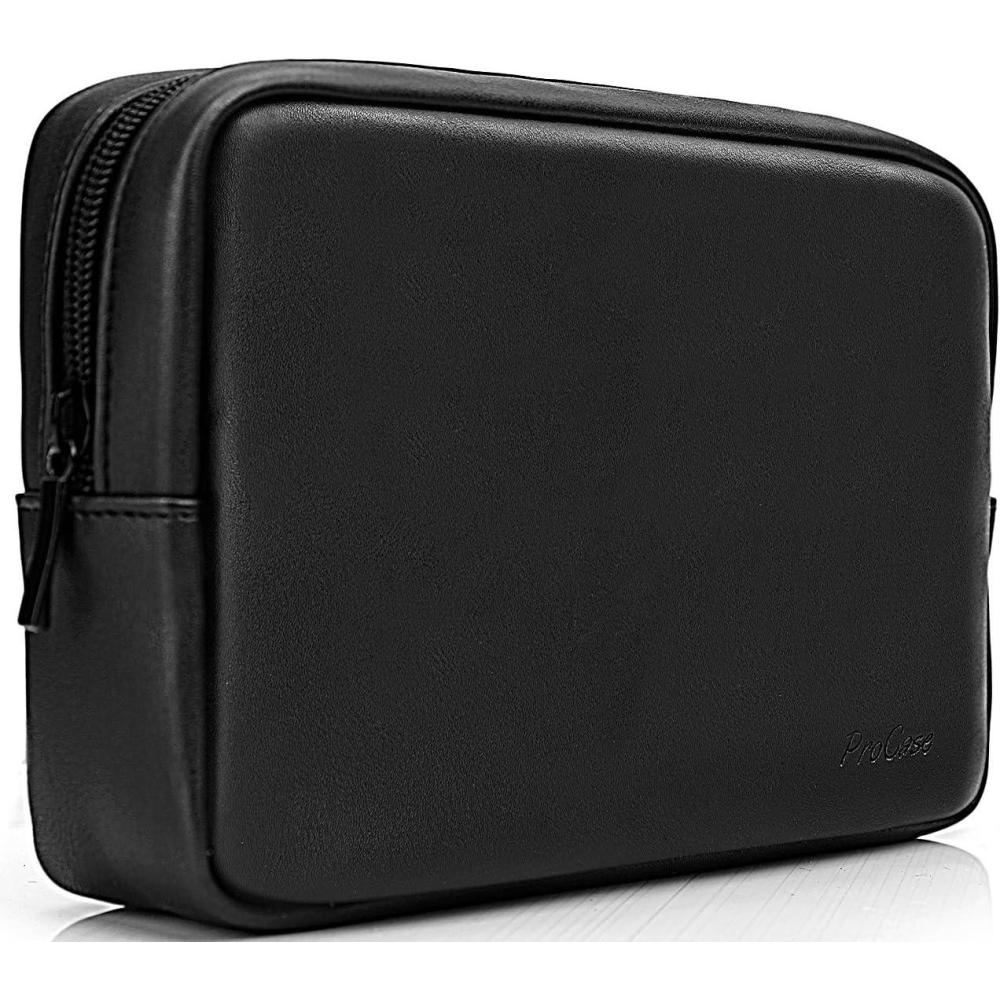 image:imageProCase Accessories Bag Organizer Power Bank Case Electronics Accessory Travel Gear Organize Case Cable Management Hard Drive Bag Black