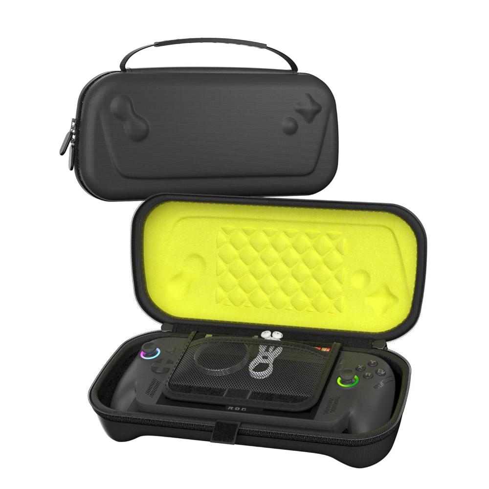image:imageProCase Carrying Case for ROG Xbox Ally amp Xbox Ally X 7 2025 EVA Hard Travel Storage Bag with 5 SD Card Slots Protective Pouch for Handheld Gaming Console amp Accessories BlackBlack