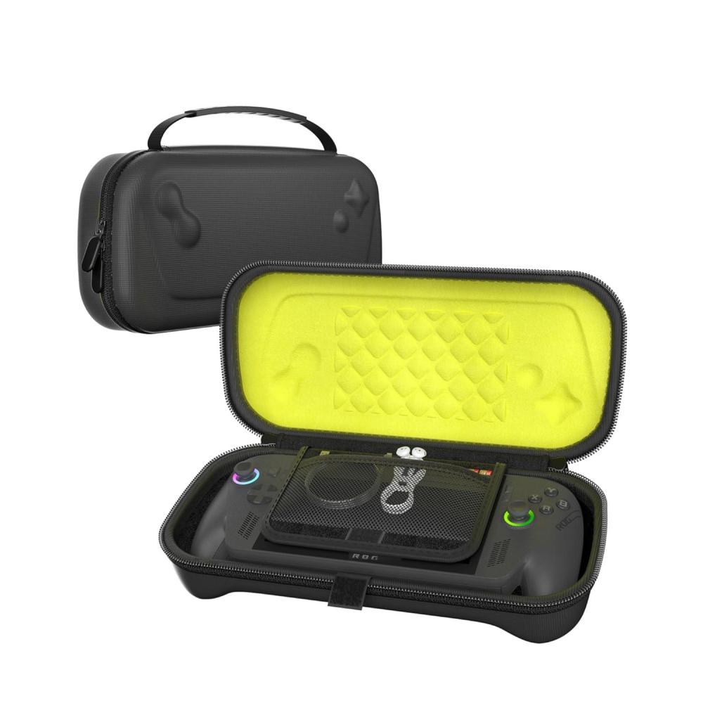 image:imageProCase Carrying Case for Rog Xbox Ally Rog Xbox Ally X 2025 Portable EVA Travel Storage Pouch Protective Hard Shell for Handheld Console amp Accessories WhiteBlack
