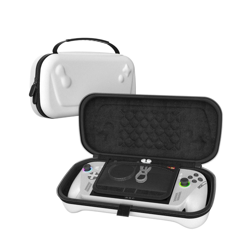 image:imageProCase Carrying Case for Rog Xbox Ally Rog Xbox Ally X 2025 Portable EVA Travel Storage Pouch Protective Hard Shell for Handheld Console amp Accessories WhiteWhite