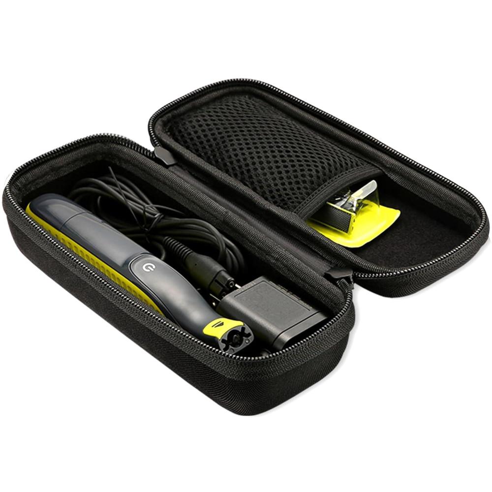 image:imageProCase Hard Case for Electric Trimmer and Shaver Travel Organizer Carrying Bag for QP2520 QP2530 QP2620 QP2630 BlackBlack