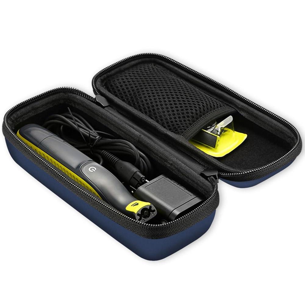 image:imageProCase Hard Case for Electric Trimmer and Shaver Travel Organizer Carrying Bag for QP2520 QP2530 QP2620 QP2630 BlackNavy