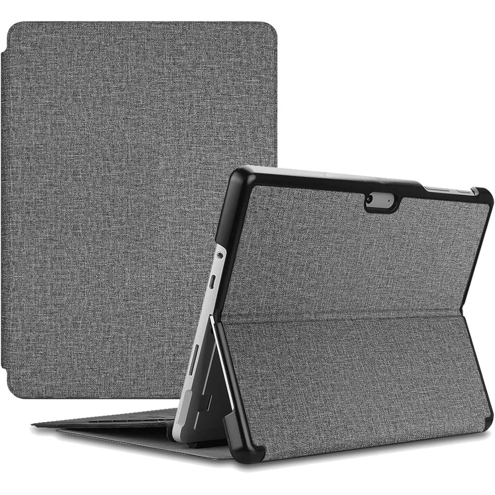 image:imageProCase Protective Case for 105 Inch Surface Go 3 2021 Surface Go 2 202010 Inch Surface Go 2018 Slim Light Smart Cover Stand Hard Shell Compatible with Surface Type Cover NavyLightgrey