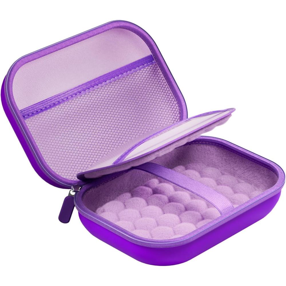 image:imageProCase Small Digital Camera Case for KODAK PIXPRO FZ55FZ53FZ45FZ43 Hard Shell Camera Case Cute Compact Travel Carrying Protective Camera Storage Case for Kids BlackPurple