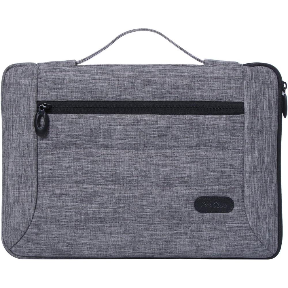 image:imageProCase Tablet Laptop Bag Sleeve Case Cover with Size Zipper Protective Sleeve Bag for Tablet Laptop Ultrabook Notebook MacBookGray