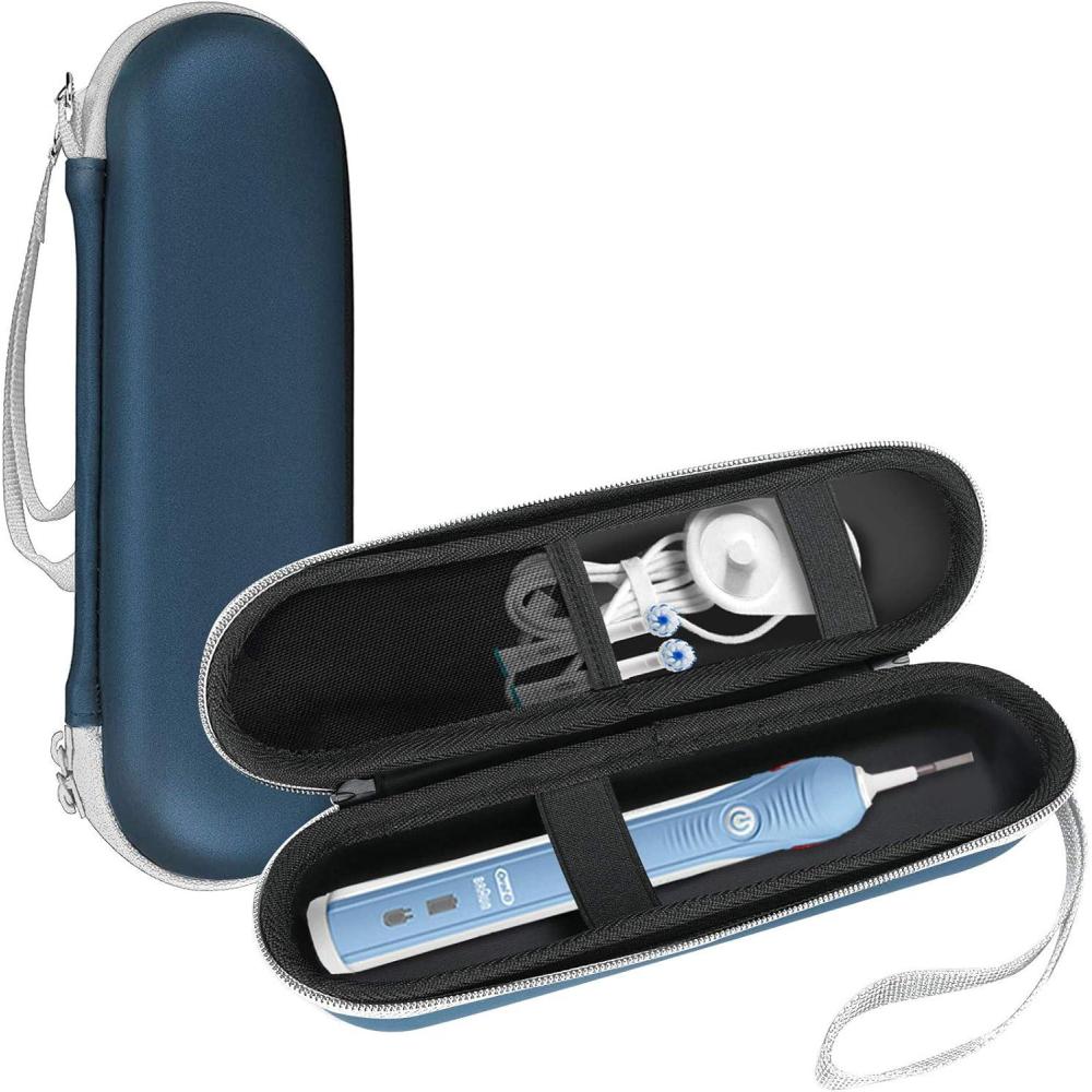 image:imageProCase Travel Case for OralBOralB Pro SmartseriesIO Serie Sonicare Protective Clean Electric Toothbrush Hard EVA Case Cover Storage Bag Holder with Mesh Pocket for Accessories NavyNavy