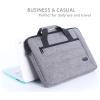 ProCase 14-15.6 Inch Briefcase Messenger Bag with Shoulder Strap and Handle for MacBook Pro 16”, 14 15 Inch Laptop Surface Book 3 15″ Ultrabook MacBook Chromebook Acer Asus Dell HP Sony –Black(Grey)