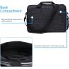 ProCase 14-15.6 Inch Briefcase Messenger Bag with Shoulder Strap and Handle for MacBook Pro 16”, 14 15 Inch Laptop Surface Book 3 15″ Ultrabook MacBook Chromebook Acer Asus Dell HP Sony –Black(Black Plaid)