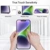 ProCase 2 Pack Screen Protector for iPhone 14 Plus/iPhone 13 Pro Max 6.7 Inch, Tempered Glass Screen Film Guard for iPhone 14 Plus 2022 / iPhone 13 Pro Max 2021, Clear