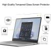 ProCase 2 Pack Tempered Glass Screen Protector for Microsoft Surface Laptop Go 3/2/1 12.4 Inch, Super HD Transparency Screen Film Guard for Surface Laptop Go 2023/2022/ 2020 12.4”