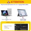 ProCase 2 Pack Tempered Glass Screen Protector for Surface Pro 11/10 2024 / Pro 9 2022 / Pro 8 2021 / Pro X 13 inch, 9H Ultra Thin Screen Film Guard for 13″ Surface Pro 11 10 9 8 Pro X(12″ Surface Pro 12 (2025))