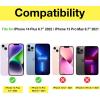ProCase 2 Pack iPhone 14 Plus iPhone 13 Pro Max Privacy Screen Protector, 9H Anti Spy Dark Tempered Glass Screen Film Guard for iPhone 14 Plus 2022 iPhone 13 Pro Max 6.7 Inch 2021, Case Friendly