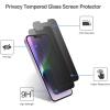 ProCase 2 Pack iPhone 14 Plus iPhone 13 Pro Max Privacy Screen Protector, 9H Anti Spy Dark Tempered Glass Screen Film Guard for iPhone 14 Plus 2022 iPhone 13 Pro Max 6.7 Inch 2021, Case Friendly