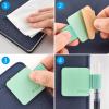 ProCase (5 Pack) Pen Loop Holder for Notebooks Journals Planners Tablet Case, Self Adhesive Leather Pencil Holder with Elastic Loop for Pens, Apple Pencil, Stylus Pen -Black(Pink/Purple/Mint)