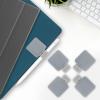 ProCase (5 Pack) Pen Loop Holder for Notebooks Journals Planners Tablet Case, Self Adhesive Leather Pencil Holder with Elastic Loop for Pens, Apple Pencil, Stylus Pen -Black(Grey)
