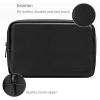 ProCase Accessories Bag Organizer Power Bank Case, Electronics Accessory Travel Gear Organize Case, Cable Management Hard Drive Bag -Black