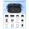 ProCase All-in-One Carrying Case for Nintendo Switch 2, Dual-Layer Hard Shell Travel Bag for Console, Dock, Controllers & Accessories, Protective Storage Case, Large Capacity – Black(Black)