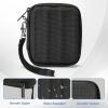 ProCase Carrying Case Compatible for Samsung T7/ T7 Touch Portable SSD, Hard Shockproof Storage Organizer for T7/ T7 Touch Portable Solid State Drive USB 3.2 500GB 1TB 2TB -Black