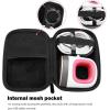 ProCase Carrying Case for Cricut Easy Press Mini/DODODUM EasyPress Mini Heat Press Machine, Shockproof Hard EVA Travel Carrying Case for Cricut/DODODUM Easy Press Mini and Accessories -Black