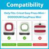 ProCase Carrying Case for Cricut Easy Press Mini/DODODUM EasyPress Mini Heat Press Machine, Shockproof Hard EVA Travel Carrying Case for Cricut/DODODUM Easy Press Mini and Accessories -Black