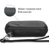 ProCase Carrying Case for Crucial X8 Portable SSD 1TB / 500GB (Case Only), Hard Drive EVA Travel Case for Crucial X8 1TB / 500GB Portable External Solid State Drive –Black