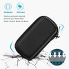 ProCase Carrying Case for Crucial X8 Portable SSD 1TB / 500GB (Case Only), Hard Drive EVA Travel Case for Crucial X8 1TB / 500GB Portable External Solid State Drive –Black