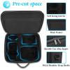 ProCase Carrying Case for DJI Mini 2 DJI Mini 2 Fly More Combo and Accessories, Hard Shockproof Storage Travel Case with Shoulder Strap