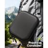 ProCase Carrying Case for Insta360 GO Ultra Standard Bundle, Portable Hard Shell Protective Travel Bag with Wrist Strap for GO Ultra Action Camera Accessories -Black