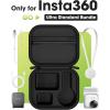 ProCase Carrying Case for Insta360 GO Ultra Standard Bundle, Portable Hard Shell Protective Travel Bag with Wrist Strap for GO Ultra Action Camera Accessories -Black