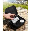 ProCase Carrying Case for Insta360 GO Ultra Standard Bundle, Portable Hard Shell Protective Travel Bag with Wrist Strap for GO Ultra Action Camera Accessories -Black
