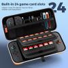 ProCase Carrying Case for Nintendo Switch 2 (2025) with 24 Game Card Slots, Hard Portable Travel Case Storage Bag Protective Pouch for 2025 Nintendo Switch 2 Console & Accessories -Red(Orange (Standard Size))