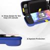 ProCase Carrying Case for Nintendo Switch 2 (2025) with 24 Game Card Slots, Hard Portable Travel Case Storage Bag Protective Pouch for 2025 Nintendo Switch 2 Console & Accessories -Red(Blue (Standard Size))